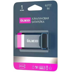 Батарейка Olmio Крона 6LF22 (1 шт)