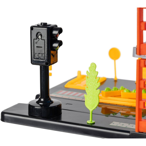 Паркинг игрушечный Labalu P9588A-1 / 5-уровневый с дорогой и автомобилями (голубой)