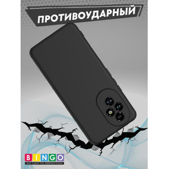 Бампер Bingo Liquid TPU для HONOR 200 Pro Черный