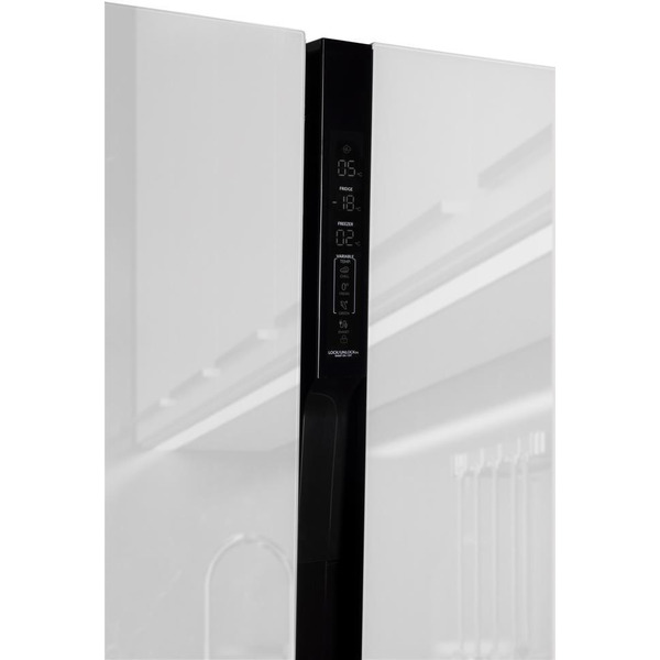 Холодильник Hyundai CS6073FV (белое стекло)