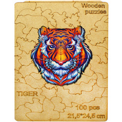 Сувенирный пазл MASTER WOOD Тигр SWPT
