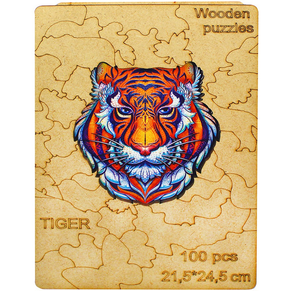 Сувенирный пазл MASTER WOOD Тигр SWPT