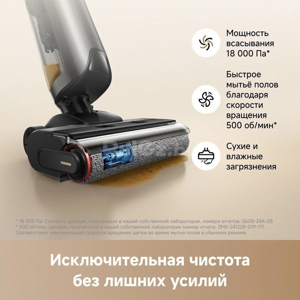 Вертикальный пылесос Trouver Wet and Dry Vacuum K20 Combo HMH22A