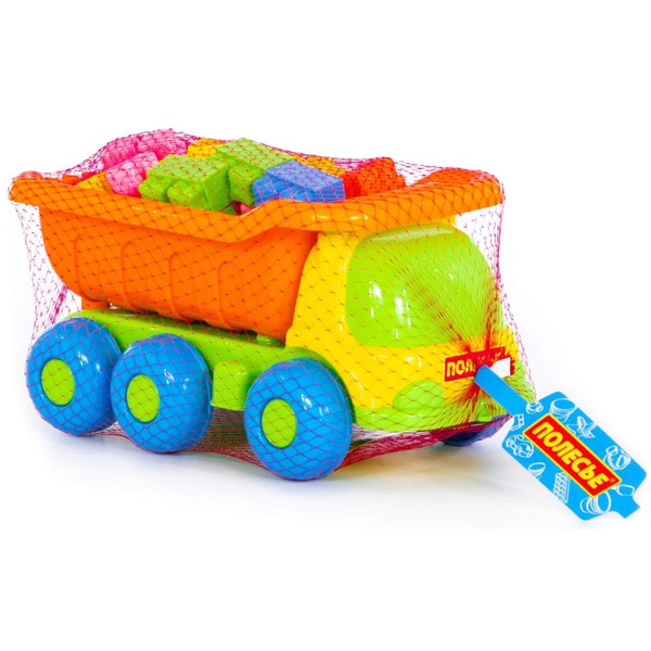 Игровой набор Полесье "Автомобиль с конструктором"(35 элементов)