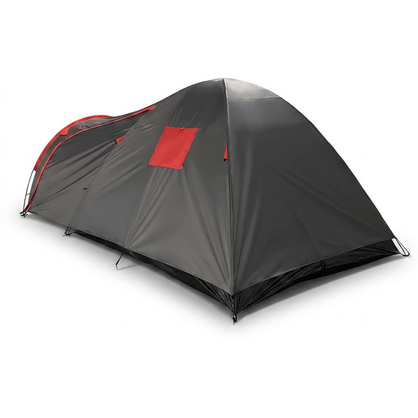 Палатка GetActive Chalet Gray/Red (SWY-T04-GR)