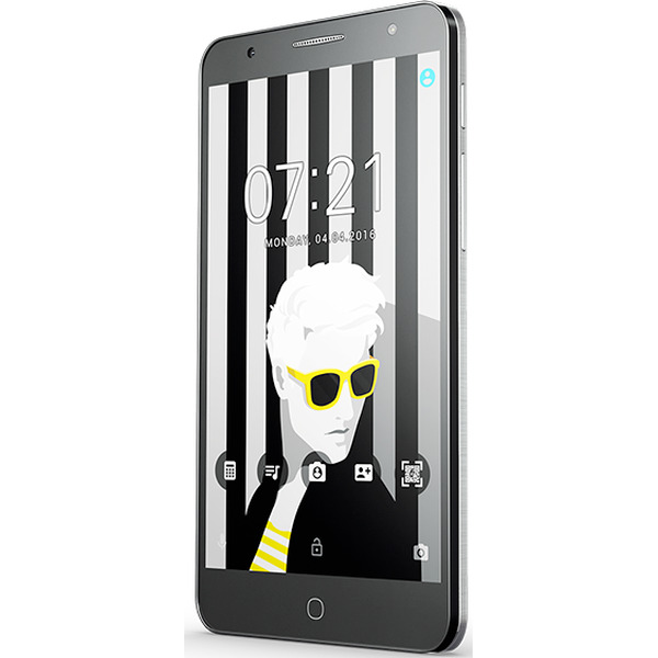 Смартфон Alcatel One Touch POP 4 5051D серебристый металлик