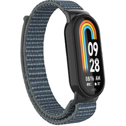 Ремешок Bingo Nylon для Xiaomi Mi Band 8 Серый