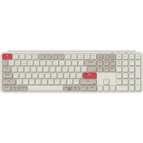 Клавиатура Keychron B6 Pro B6P-K13-RU (ретро красный)