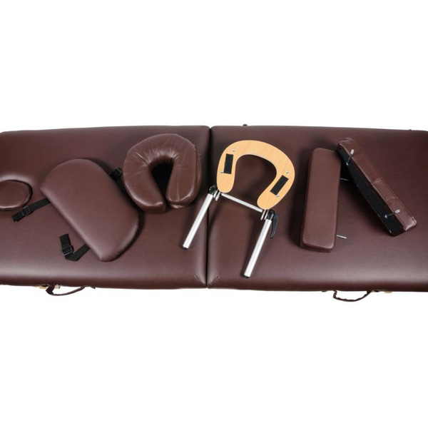 Массажный стол Atlas Sport Складной 2-с 60см (коричневый)