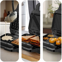 Вафельница 3 в 1 Kitfort КТ-4696