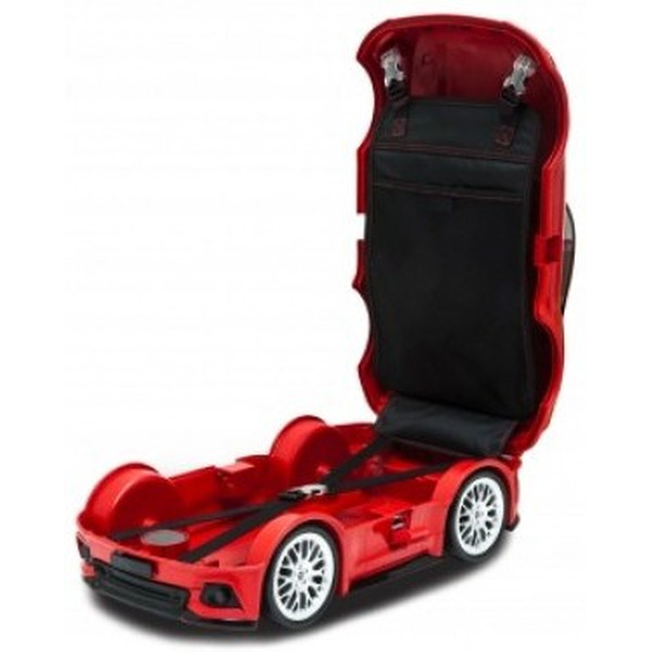 Детский чемодан RIDAZ Ford Mustang GT (красный)