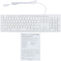 Клавиатура Oklick 500M (белый)