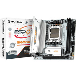 Материнская плата Maxsun MS-eSport B650ITX WIFI Ice