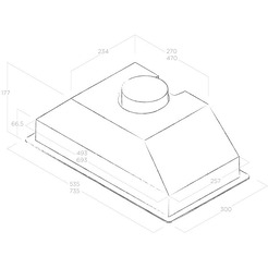 Кухонная вытяжка Elica Era C IX/A/52