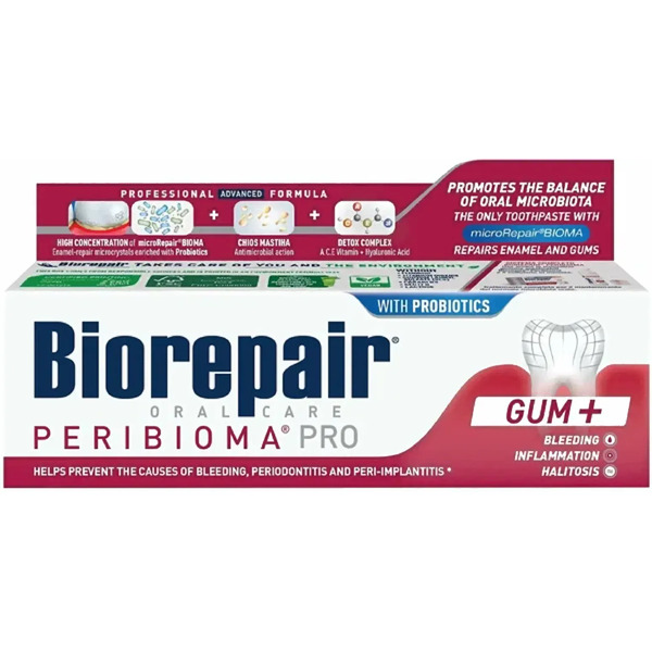Зубная паста Biorepair Peribioma Pro Gengive+ (75мл)