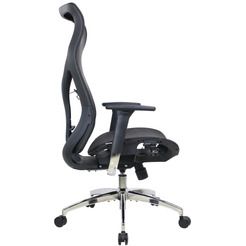 Кресло компьютерное EVOLUTION FISHBONES PRO Black