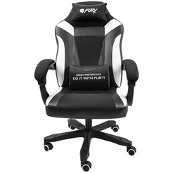 Кресло игровое Fury Avenger M+ (NFF-1710) Black-White