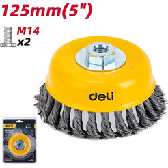 Щетка для электроинструмента Deli EDH-GSS125-E2
