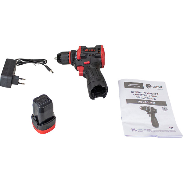 Дрель-шуруповерт Edon Super AD-16BL