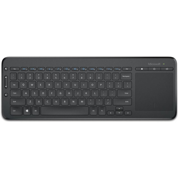 Клавиатура Microsoft Wireless All-in-One Media Keyboard (N9Z-00018)