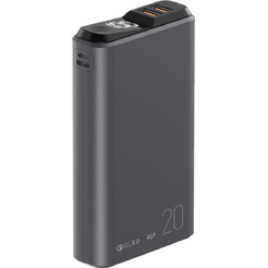 Внешний аккумулятор Olmio QS-20 20000mAh (темно-серый) 039188