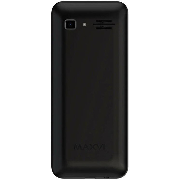 Кнопочный телефон Maxvi P21i (черный)