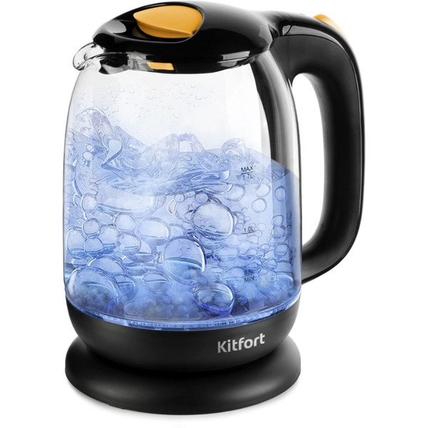 Электрический чайник Kitfort KT-625-4, жёлтый