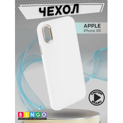 Бампер Bingo Metal для APPLE iPhone XR Белый