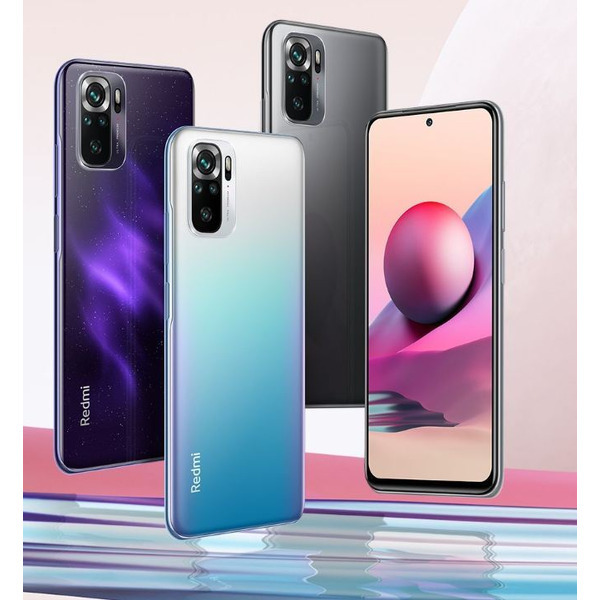 Смартфон Xiaomi Redmi Note 10S 6GB/64GB Onyx Gray RU