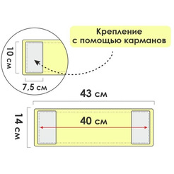 Сменная насадка для швабры PERFECTO LINEA 44-432014