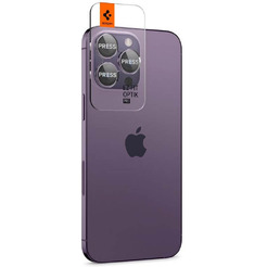 Защитное стекло Spigen Optik Ez Fit Camera для iPhone 14 Pro/14 Pro Max AGL05597 (2шт)