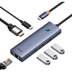 USB-хаб Baseus BS-OH151 (B00052802811-00) Space Grey