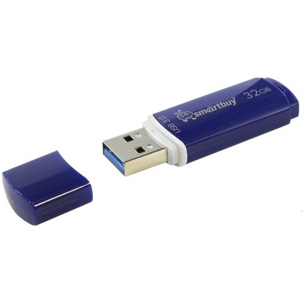 Флеш-память SMARTBUY 32GB Crown Blue (SB32GBCRW-Bl)
