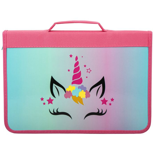 Папка на молнии BRAUBERG Unicorn 271447