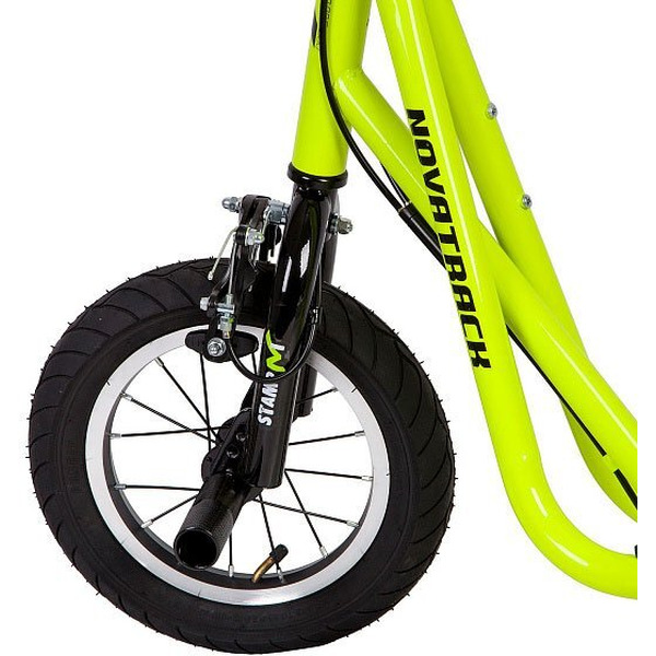 Самокат Novatrack Stamp N1 Extreme Line (12STAMPN1EL.GN8) зеленый