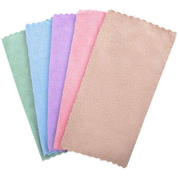 Салфетки для уборки LAIMA 608444 (из плюшевой микрофибры 30х30см, 20шт)