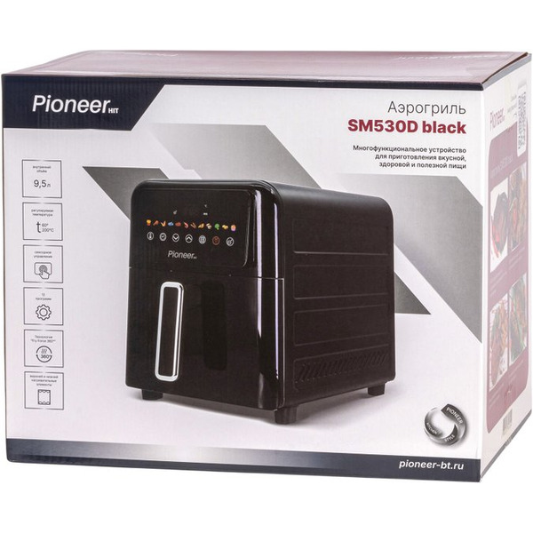 Аэрогриль PIONEER SM530D (черный)