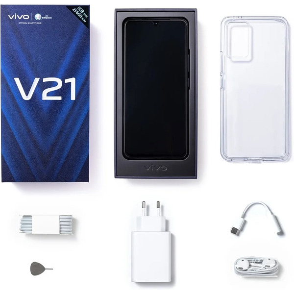 Смартфон vivo V21 8Gb/256Gb Dusk Blue