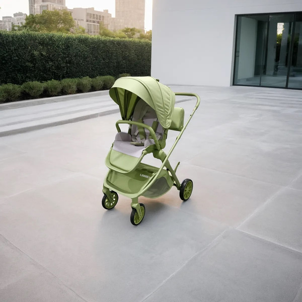 Детская прогулочная коляска Labalu Wave Q7 (зеленый)