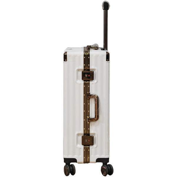 Чемодан DoubleW E087# (M, белый)