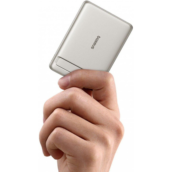 Внешний аккумулятор Baseus PicoGo AM31 Mini Magnetic Power Bank with Stand 20W 5000mAh P10081907853-00 (титановый)