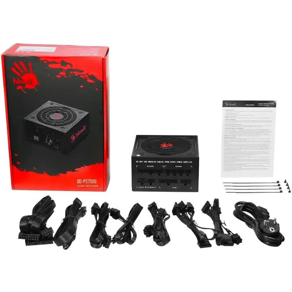 Блок питания A4Tech Bloody BD-PS750G-M