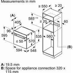 Духовой шкаф Bosch HBA5360B0