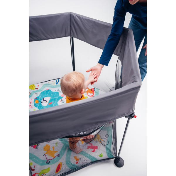 Игровой манеж Lionelo Roel (Grey Multicolor)