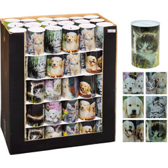 679686900 КОПИЛКА металлическая "Зверушки" 10*15 см