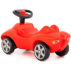 Каталка-автомобиль Полесье  "Пожарная команда" со звуковым сигналом