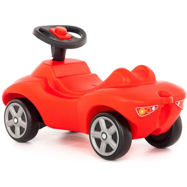 Каталка-автомобиль Полесье  "Пожарная команда" со звуковым сигналом