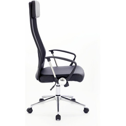 Кресло Brabix Flight R EX-541 (экокожа, черный)