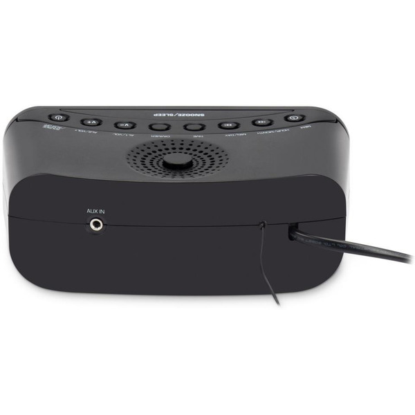 Настольные часы Hyundai H-RCL221 (зеленая подсветка)