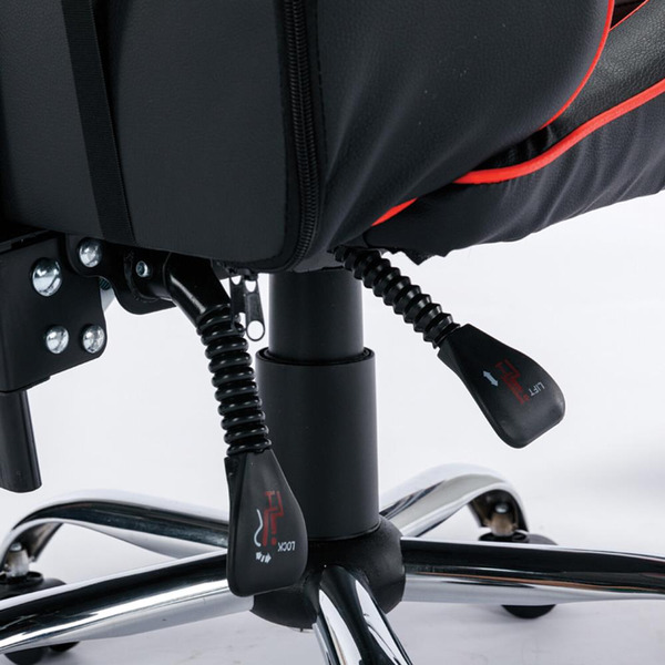 Кресло BRABIX Dexter GM-135 (черный/красный) 532799